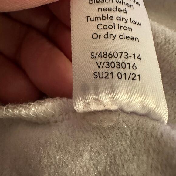 Athleta Purana Wrap Long Sleeve Sweater Top Size XL Travel Athleisure Soft - Picture 7 of 8